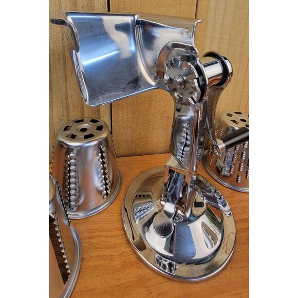 Vintage Vollrath 6003 King Kutler Manual Food Processor - Picture 4 of 13